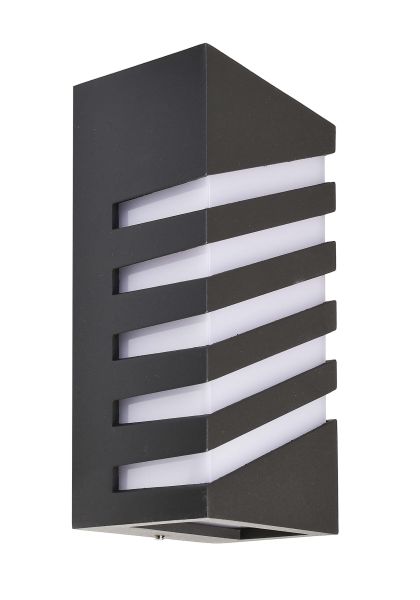 Deko-Light 620124 Wandaufbauleuchte, Set, Grumium Eckig CCT II, 10 W, 3000/4000 K, Grau, 220-240 V
