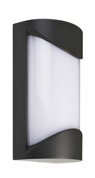Deko-Light 620128 Wandaufbauleuchte, Grumium Rund I, 10 W, 3000 K, Grau, 220-240 V/AC, 50 / 60 Hz,