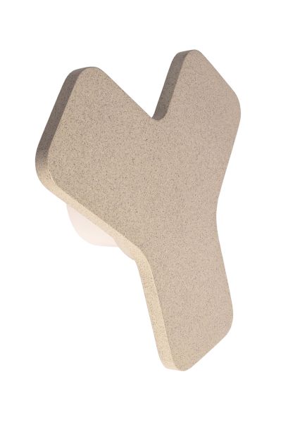 Deko-Light 620134 Wandaufbauleuchte, Ypsilon, 4 W, 3000 K, Beige Granit, 220-240 V/AC, 50 / 60 Hz,
