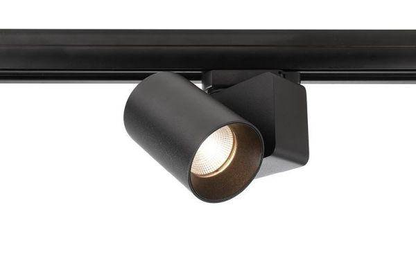Deko-Light 707037 3-Phasen-Spot, Nihal Mini, 15 W, DIM, 3000 K, Schwarz, 220-240 V/AC, 50 / 60 Hz,