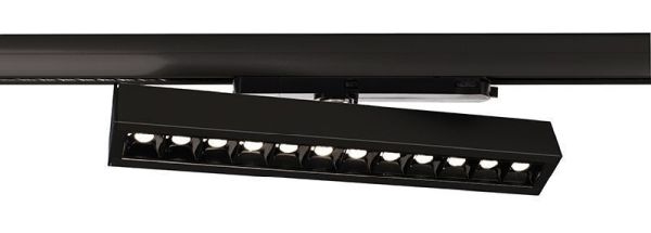 Deko-Light 707115 3-Phasen-Spot, Alnitak 25, 32 W, 4000 K, Schwarz, 220-240 V/AC, 50 / 60 Hz, Beme