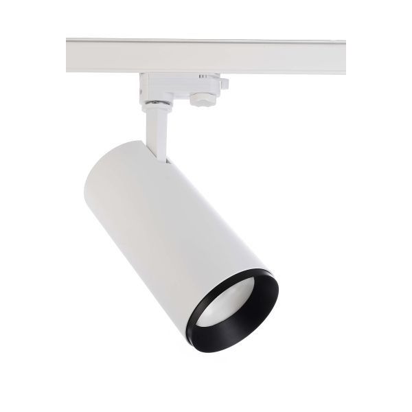 Deko-Light 707122 3-Phasen-Spot, Lucea, Tilt, 30 W, 3000/4000 K, Weiß, 220-240 V/AC, 50 / 60 Hz, I
