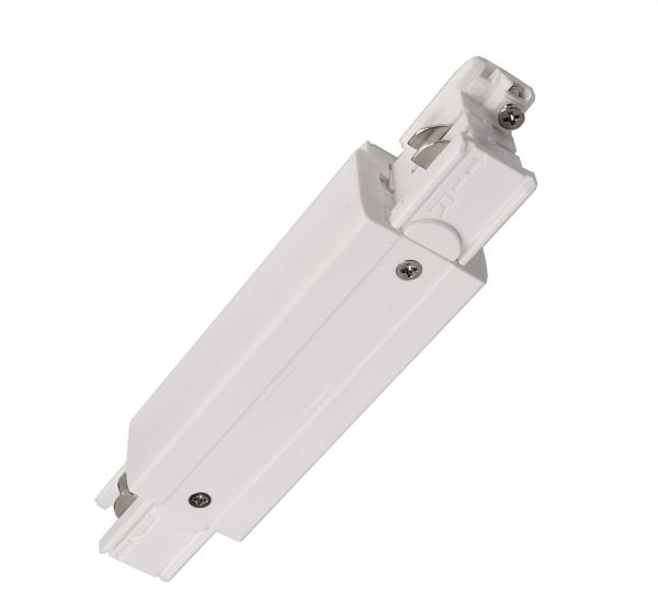 Deko-Light 710042 3-Phasen Schienensystem, D Line elektr. Längsverbinder mit Einspeisem. li-re, Ve