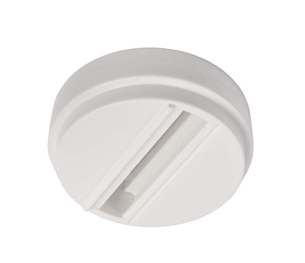 Deko-Light 710045 3-Phasen Schienensystem, D Line Aufbau-Adapter für Leuchten, Verkehrsweiß RAL 90