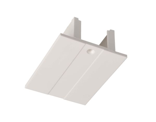Deko-Light 710089 3-Phasen Schienensystem, D Line Einbau-Abdeckblende Einspeiser links/rechts, Ver