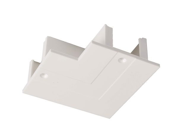 Deko-Light 710091 3-Phasen Schienensystem, D Line/Dali Einbau-Abdeckblende 90°-Verbinder, Verkehrs