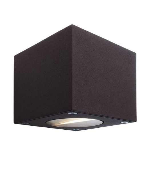 Deko-Light 730328 Wandaufbauleuchte, Cubodo A, 5,7 W, 3000 K, Grau, 220-240 V/AC, 50 / 60 Hz, IP 5