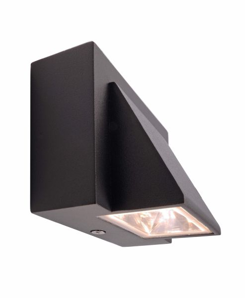 Deko-Light 730381 Wandaufbauleuchte, Agudo II Down, 2,5 W, 3000 K, Anthrazit, 220-240 V/AC, 50 / 6