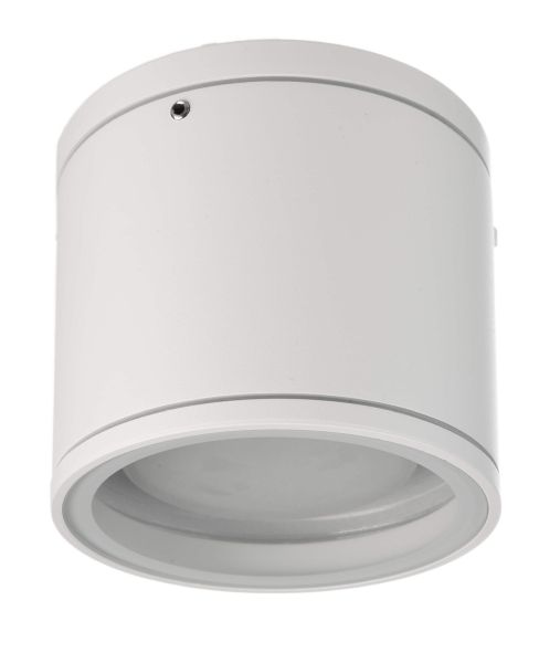 Deko-Light 730407 Deckenaufbauleuchte, Mob Round I, 1x max. 9 W GX53, Weiß, 220-240 V/AC, 50 / 60