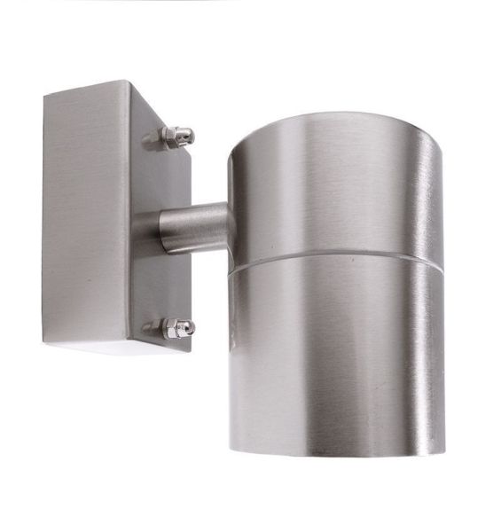 Deko-Light 731005 Wandaufbauleuchte, Zilly Down, 1x max. 35 W GU10, Silber, 220-240 V/AC, 50 / 60