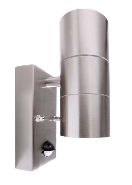 Deko-Light 731007 Wandaufbauleuchte, Zilly Up and Down Motion, 2x max. 35 W, Silber, 220-240 V/AC,