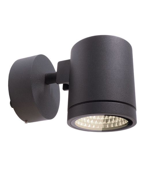 Deko-Light 731021 Wandaufbauleuchte, Mobby II, 10 W, DIM, 3000 K, Schwarz, 220-240 V/AC, 50 / 60 H