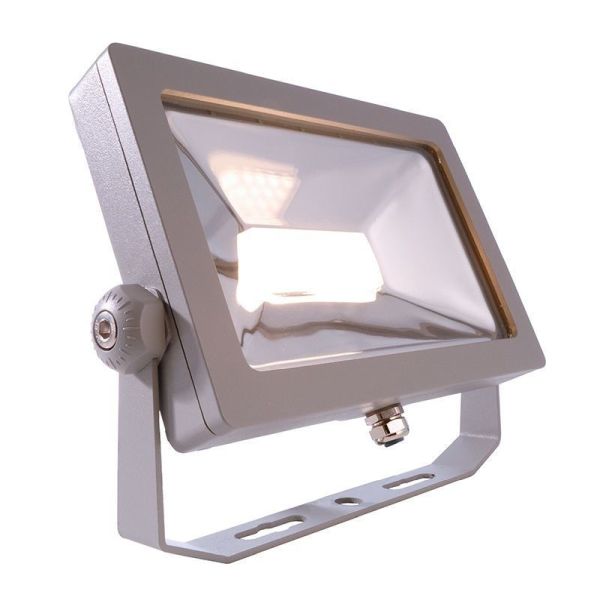 Deko-Light 732012 Fluter, Flood SMD I 30 W, 3000 K, Silber, 220-240 V/AC, 50 / 60 Hz, IP 65, IP 44