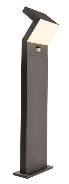 Deko-Light 733039 Pollerleuchte, Taygeta Motion 1000 mm, 18 W, 3000 K, Grau, 110-240 V/AC, 50 / 60
