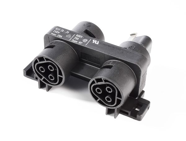 Wieland 800025 Elektrisches Montagezubehör, RST20i3 Verteiler 4-fach, Länge: 85.8 mm, B