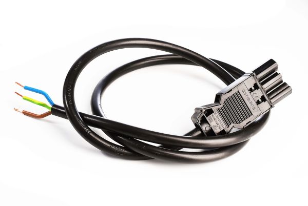 Wieland 800112 Elektrisches Montagezubehör, GST18i3 Anschlussleitung mit Stecker 1m, Lä