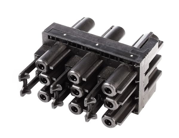Wieland 800115 Elektrisches Montagezubehör, GST18i3 Verteilerblock, 1 Eingang, 5 Ausgän