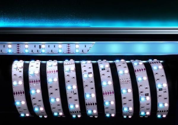 Deko-Light 840060 Flexibler LED Stripe 5050-2x30-12V-RGB+6500K 3 Meter