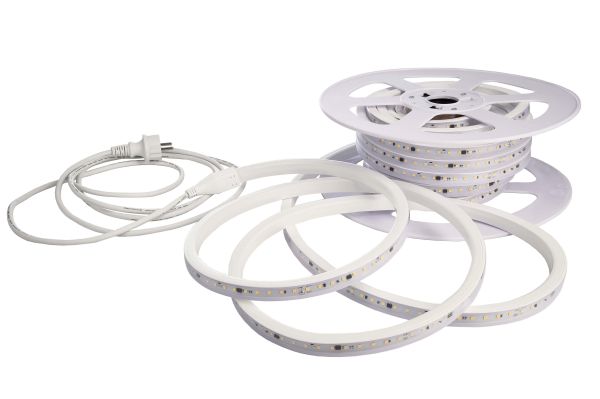 Deko-Light 840386 LED Stripe, Long Run, SMD, 230V-14W, 3000K, 15m, Silikon, 220-240 V/AC, 50 / 60
