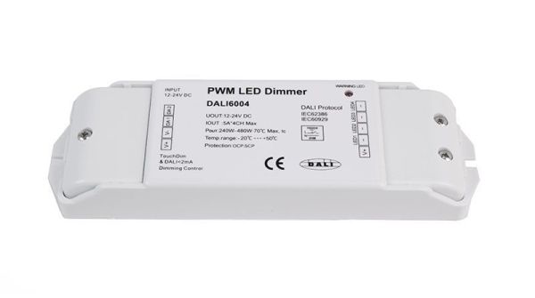 Deko-Light 843010 Controller DALI PWM Dimmer CV 4CH 12/24V 5A/Kanal DT6
