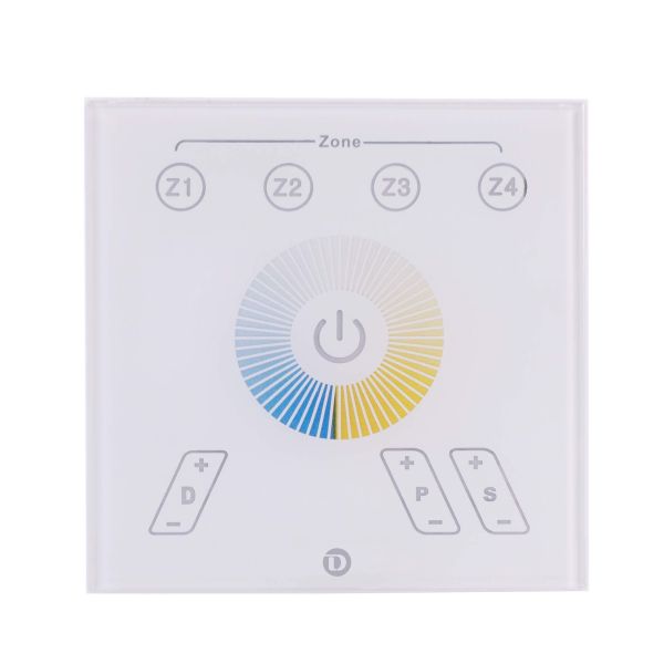 Deko-Light 843019 , Steuerung RF, Touchpanel RF White, 2.0 W, 220-240 V/AC, IP 20