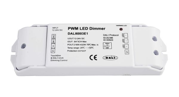 Deko-Light 843052 Controller DALI PWM Dimmer CV 3CH 12/24V 6A/Kanal DT6