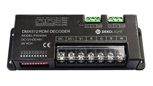Deko-Light 843060 Controller LED DMX Dimmer 4 Kanal / 12-48V