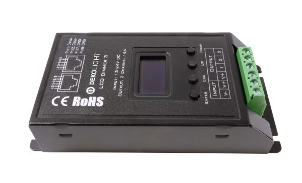 Deko-Light 843268 Controller OLED DMX Dimmer 3