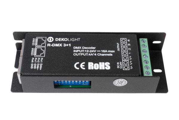 Deko-Light 843273 Controller LED Dimmer R-DMX 3+1