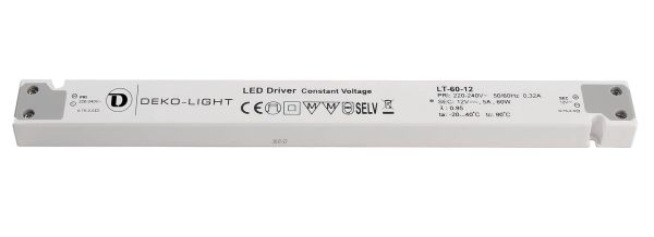 Deko-Light 862093 Netzgerät LONG-FLAT CV LT-60-12