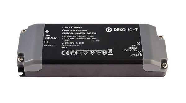Deko-Light 862134 Netzgerät BASIC CC Q8H-500mA/40W