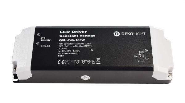 Deko-Light 862166 Netzgerät BASIC CV Q8H-24-100W