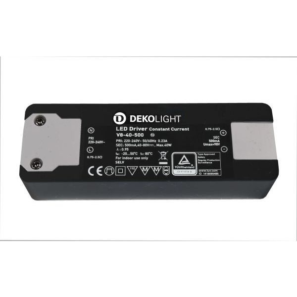 Deko-Light 862197 Netzgerät BASIC CC V8-40-500mA/40W