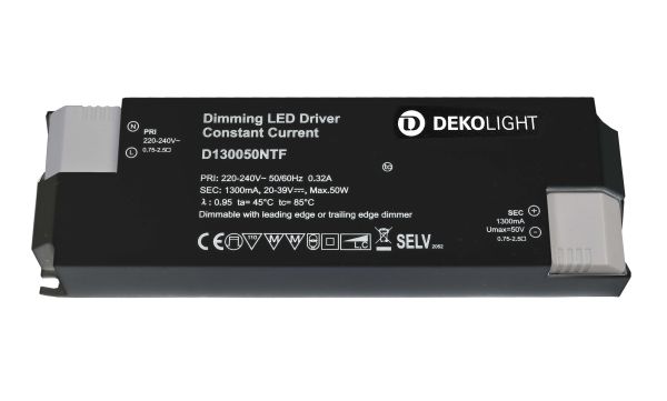 Deko-Light 862211 Netzgerät BASIC DIM CC D130050NTF/50W