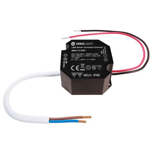 Deko-Light 862235 , Netzgerät (CC, DC) dimmbar, OCTO, DIM, CC, RSM-12-350T/12W, Stromkon