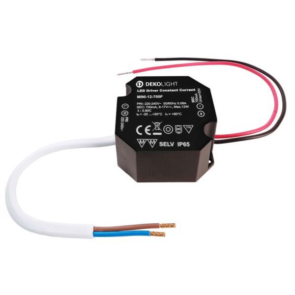 Deko-Light 862237 , Netzgerät (CC, DC) dimmbar, OCTO, DIM, CC, RSM-12-700T/12W, Stromkon