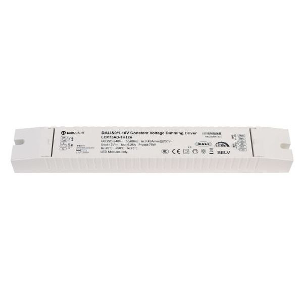 Deko-Light 862254 , Netzgerät (CV, DC) dimmbar, BASIC, DIM, CV, LCP75AD-1H12V, Spannungs