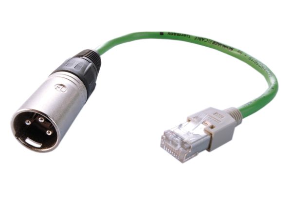Deko-Light 882271 Elektrisches Montagezubehör, DMX Adapterkabel CAT5 auf DMX XLR Stecker, IP 20