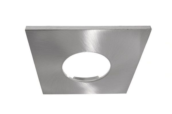 Deko-Light 930079 Mechanisches Systemzubehör, Abdeckung Silbersatiniert eckig für COB 68 IP65 + Mi