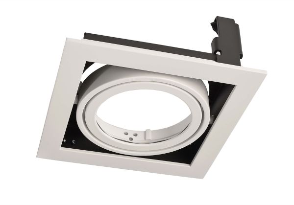 Deko-Light 930092 Mechanisches Systemzubehör, Kardanrahmen für Modular System COB, Länge: 140 mm,