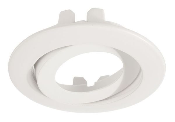 Deko-Light 930253 Zubehör Rahmen für Lesath rund weiß