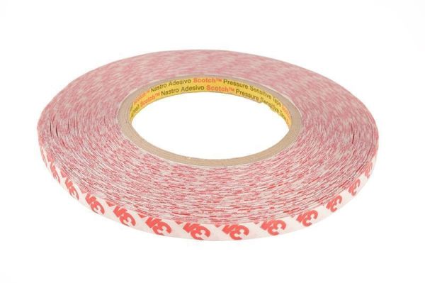 3M 930345 Mechanisches Montagezubehör, Doppelseitiges Klebeband 50000x8x0,2mm, Länge: 5