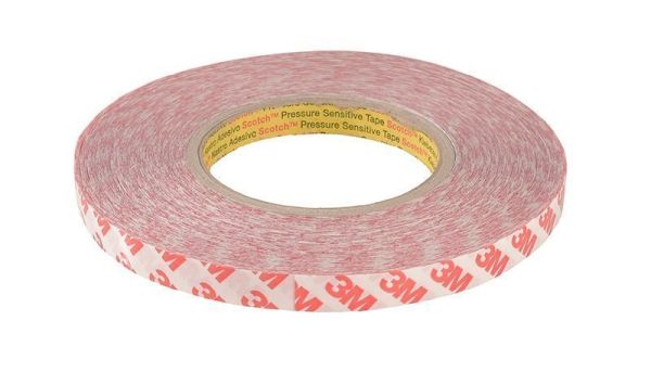 3M 930347 Mechanisches Montagezubehör, Doppelseitiges Klebeband 50000x12x0,2mm, Länge: