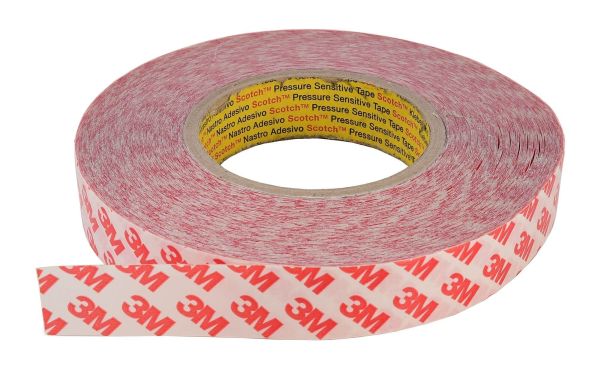 3M 930350 Mechanisches Montagezubehör, Doppelseitiges Klebeband 50000x25x0,2mm, Länge:
