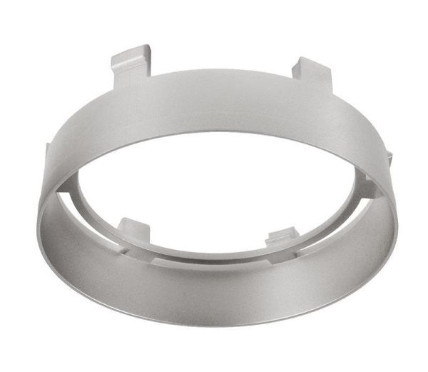 Deko-Light 930365 Mechanisches Systemzubehör, Reflektor Ring Silber für Serie Nihal, Höhe: 27 mm,