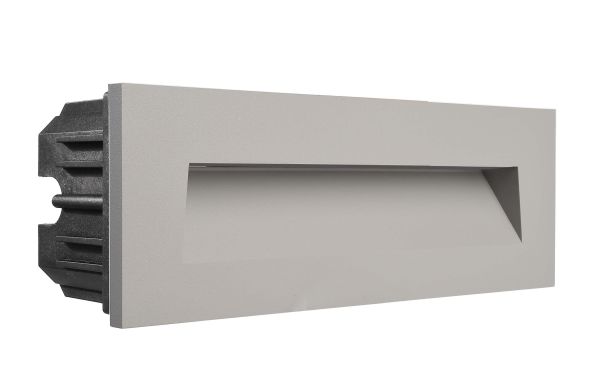 Deko-Light 930474 Mechanisches Systemzubehör, Abdeckung Grau Schräge für Light Base III Outdoor, L