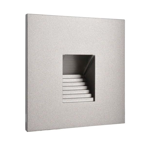 Deko-Light 930486 Mechanisches Systemzubehör, Abdeckung eckig grau Stufe für Alwaid, Länge: 75 mm,