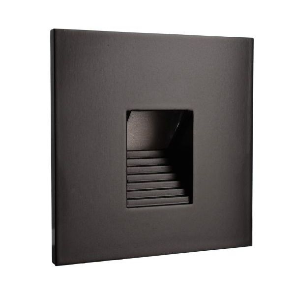 Deko-Light 930487 Mechanisches Systemzubehör, Abdeckung eckig schwarz Stufe für Alwaid, Länge: 75
