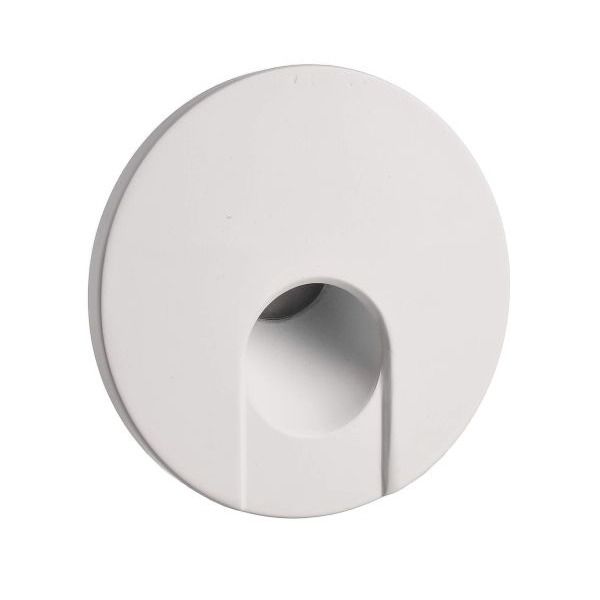 Deko-Light 930494 Mechanisches Systemzubehör, Abdeckung rund weiß Auge für Alwaid, Höhe: 20.4 mm,