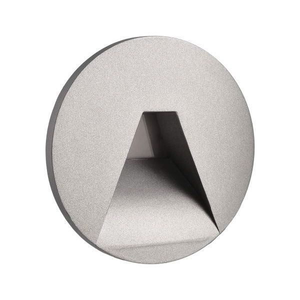 Deko-Light 930504 Mechanisches Systemzubehör, Abdeckung rund grau Winkel für Alwaid, Höhe: 19.8 mm